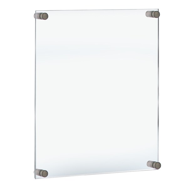 Standoff Sign Holder: 17" X 22" Graphic Size